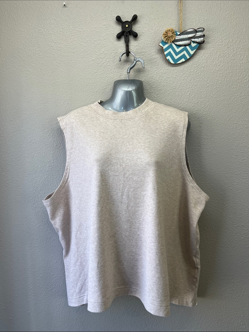 Pact organic cotton mock neck shell size XXXL
